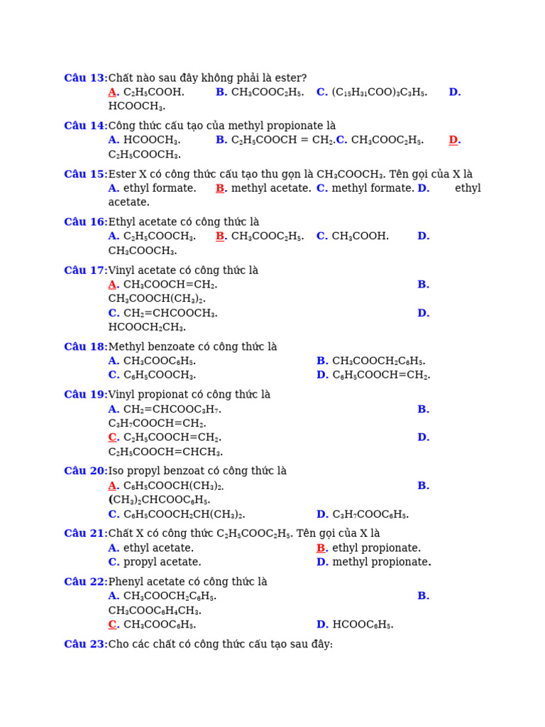 C2H5COOCH3 là gì? Tìm hiểu về Ethyl acetate Gallery 2