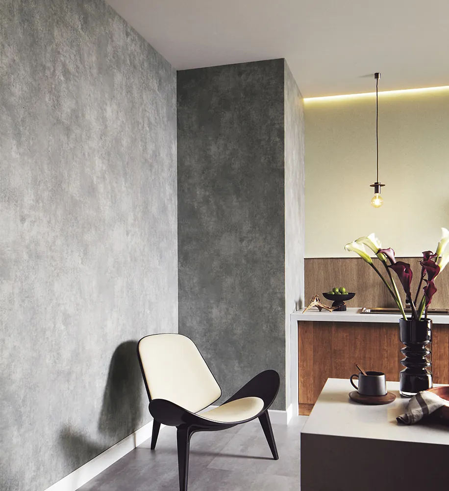 Giấy Dán Tường Màu Xi Măng: Xu Hướng Nội Thất Hiện Đại Gallery 2
