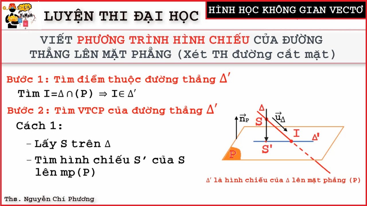 Hình chiếu vuông góc của đường thẳng lên mặt phẳng Gallery 2