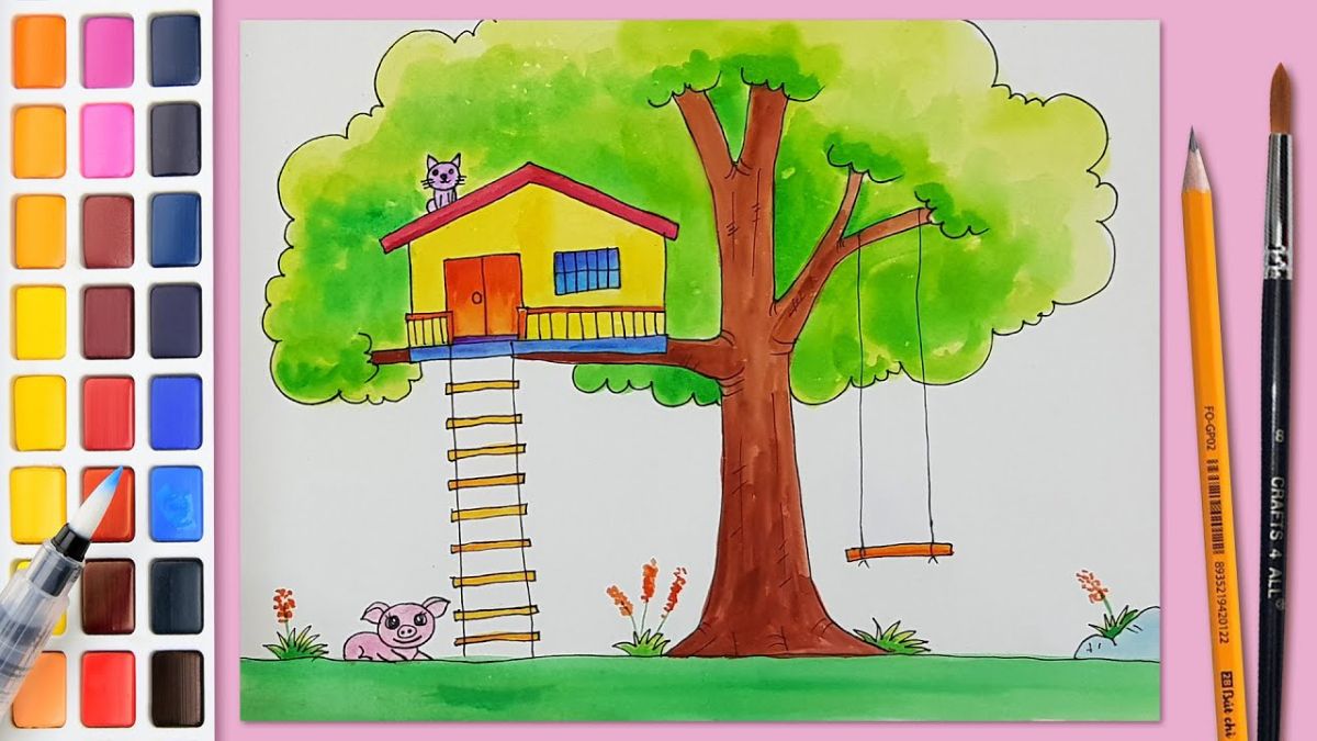 Hình Vẽ Ngôi Nhà Đẹp Gallery 2