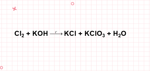 Phản ứng Cl2 + KOH đặc nóng Gallery 2