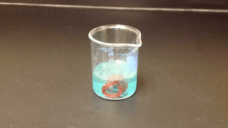 Phản ứng CuCl2 + NH3 + H2O Gallery 2
