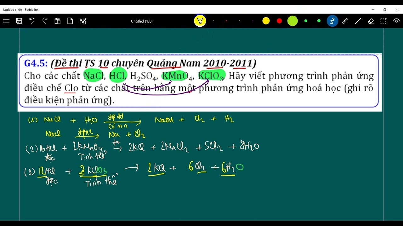 Phản ứng KMnO4 + NaCl + H2SO4 Gallery 2