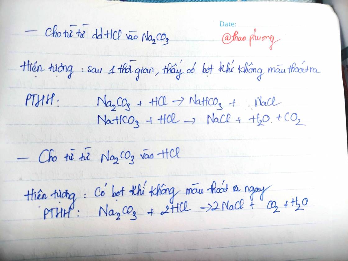 Na2CO3 + HCl có hiện tượng gì? Gallery 2