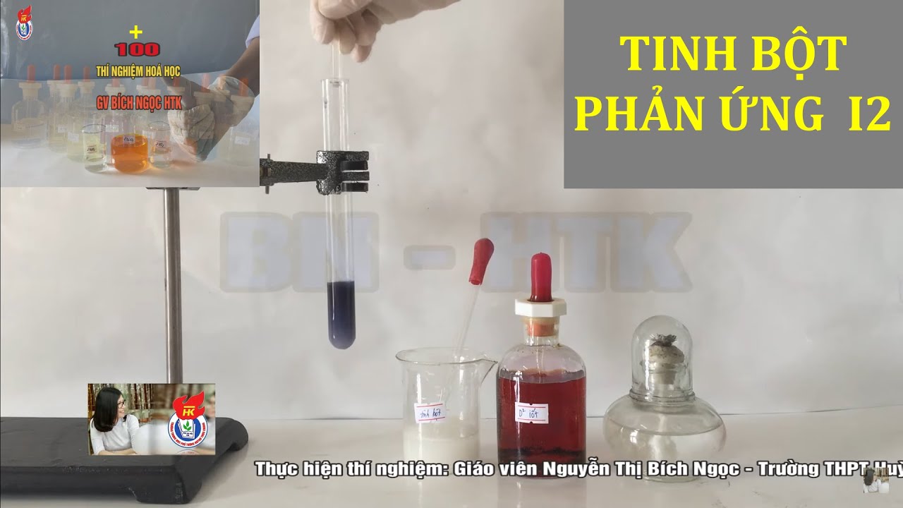 Phản ứng của hồ tinh bột với iot Gallery 2