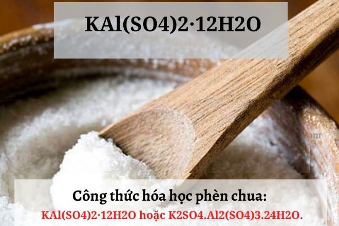 Công thức hóa học của phèn chua là gì? Gallery 2