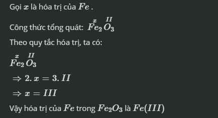 Phát biểu quy tắc hóa trị Gallery 1