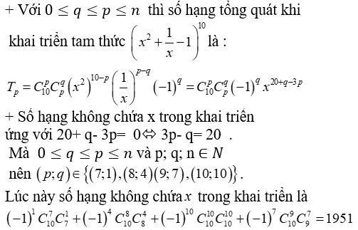 Số Hạng Tổng Quát Trong Khai Triển Gallery 2