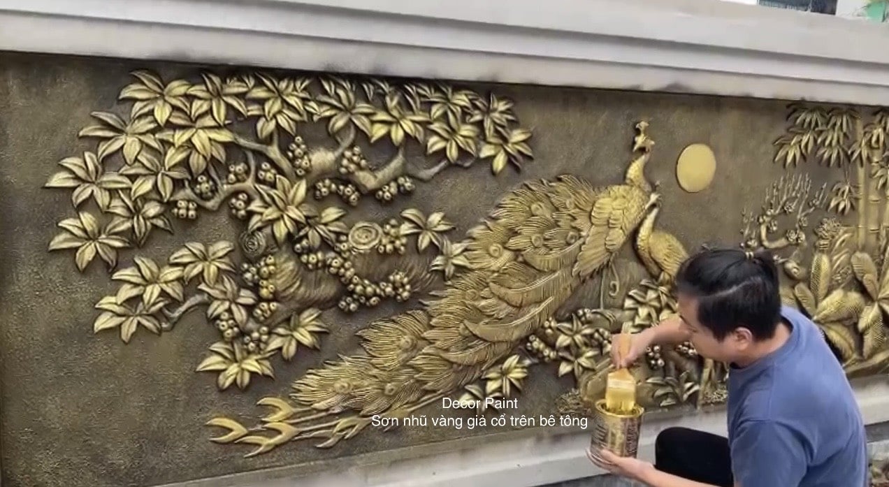 Sơn Nhũ Đồng Giả Cổ - Tạo nên vẻ đẹp cổ điển trường tồn Gallery 1
