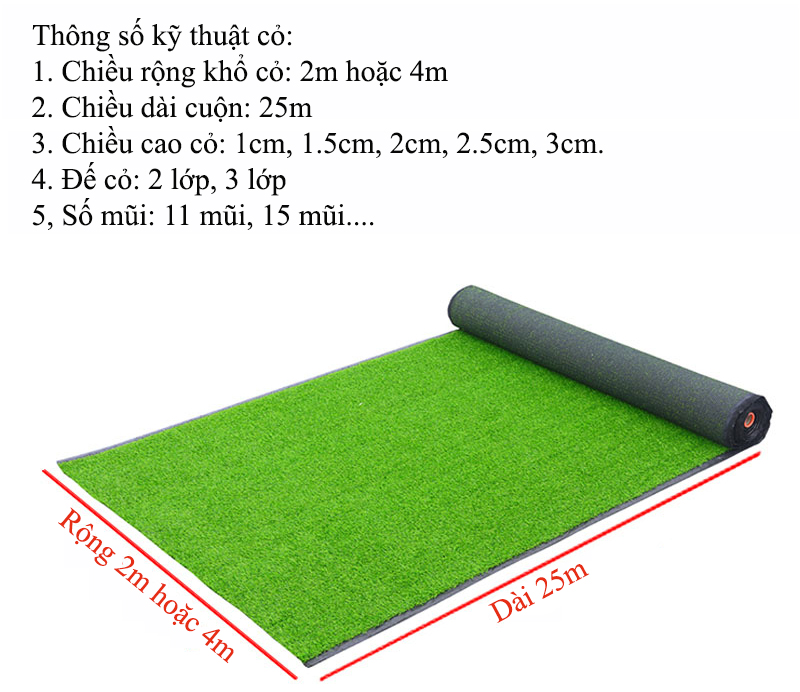 Thảm Cỏ Nhân Tạo Khổ 2m: Giải Pháp Hoàn Hảo Cho Không Gian Xanh Của Bạn Gallery 2