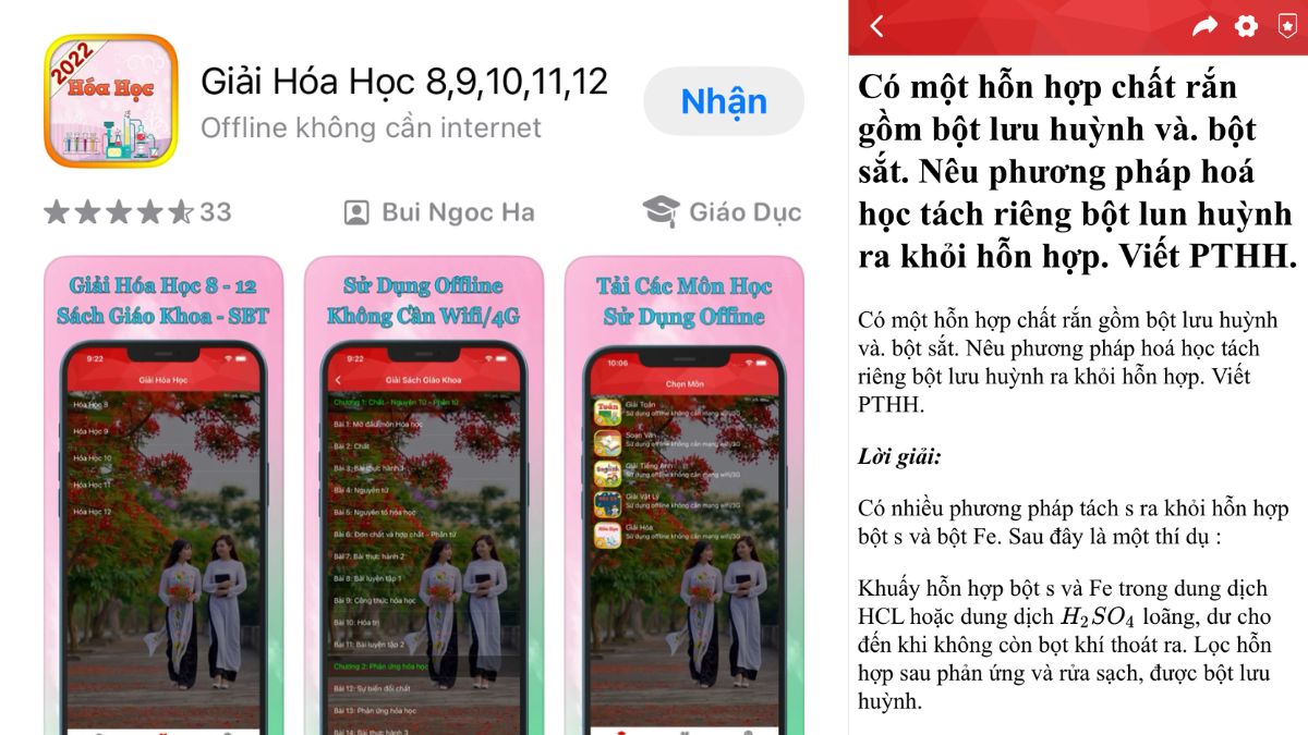 Ứng dụng giải hóa học: Trợ thủ đắc lực cho học sinh và sinh viên Gallery 2