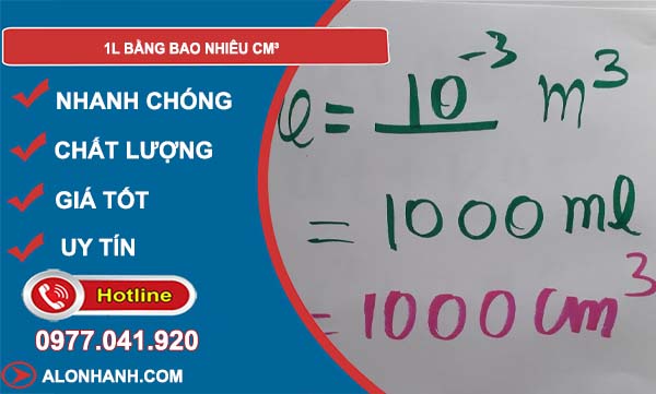 1 Lít Bằng Bao Nhiêu Cm3? Gallery 2