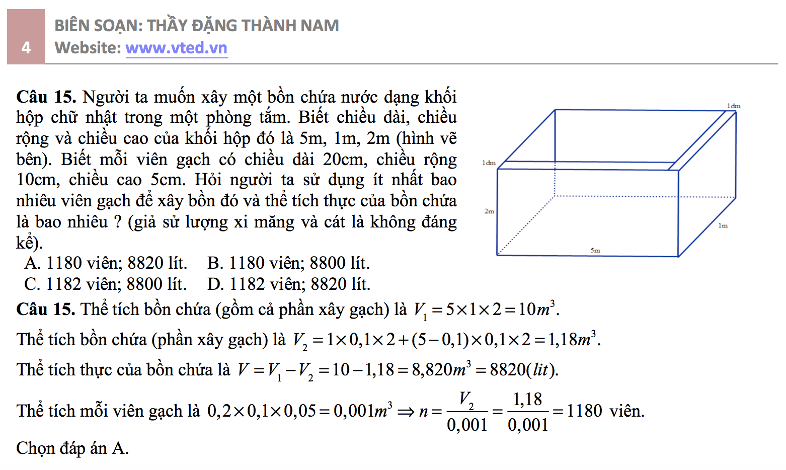 Thể tích khối chữ nhật Gallery 2