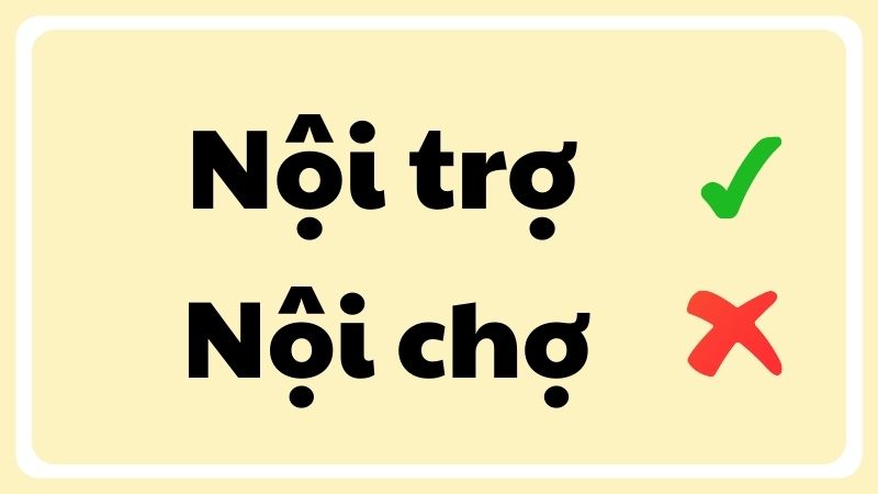 Nội chợ hay Nội trợ? Sự khác biệt và ý nghĩa Gallery 2
