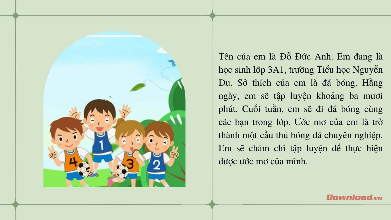Viết một đoạn văn kể về ước mơ của em Gallery 1