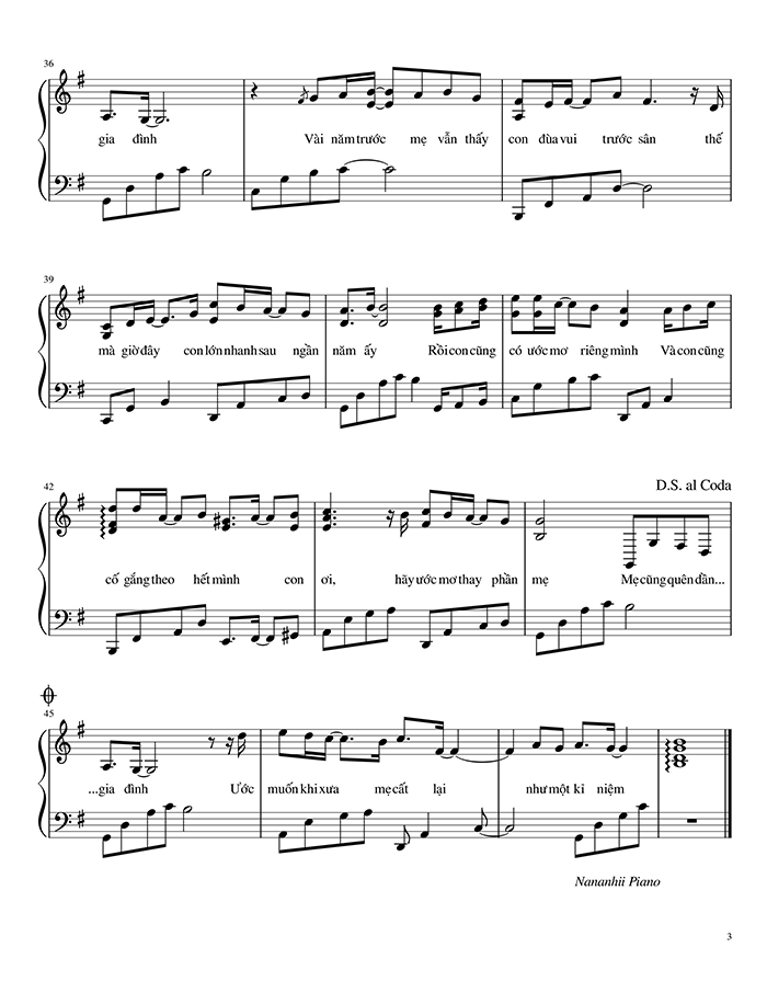 Ước Mơ Của Mẹ Piano Gallery 2