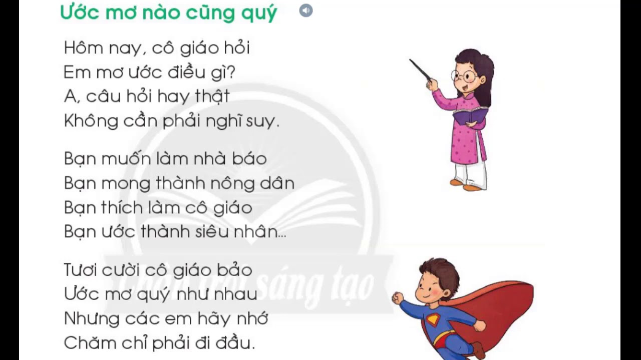 Ước mơ nào cũng quý