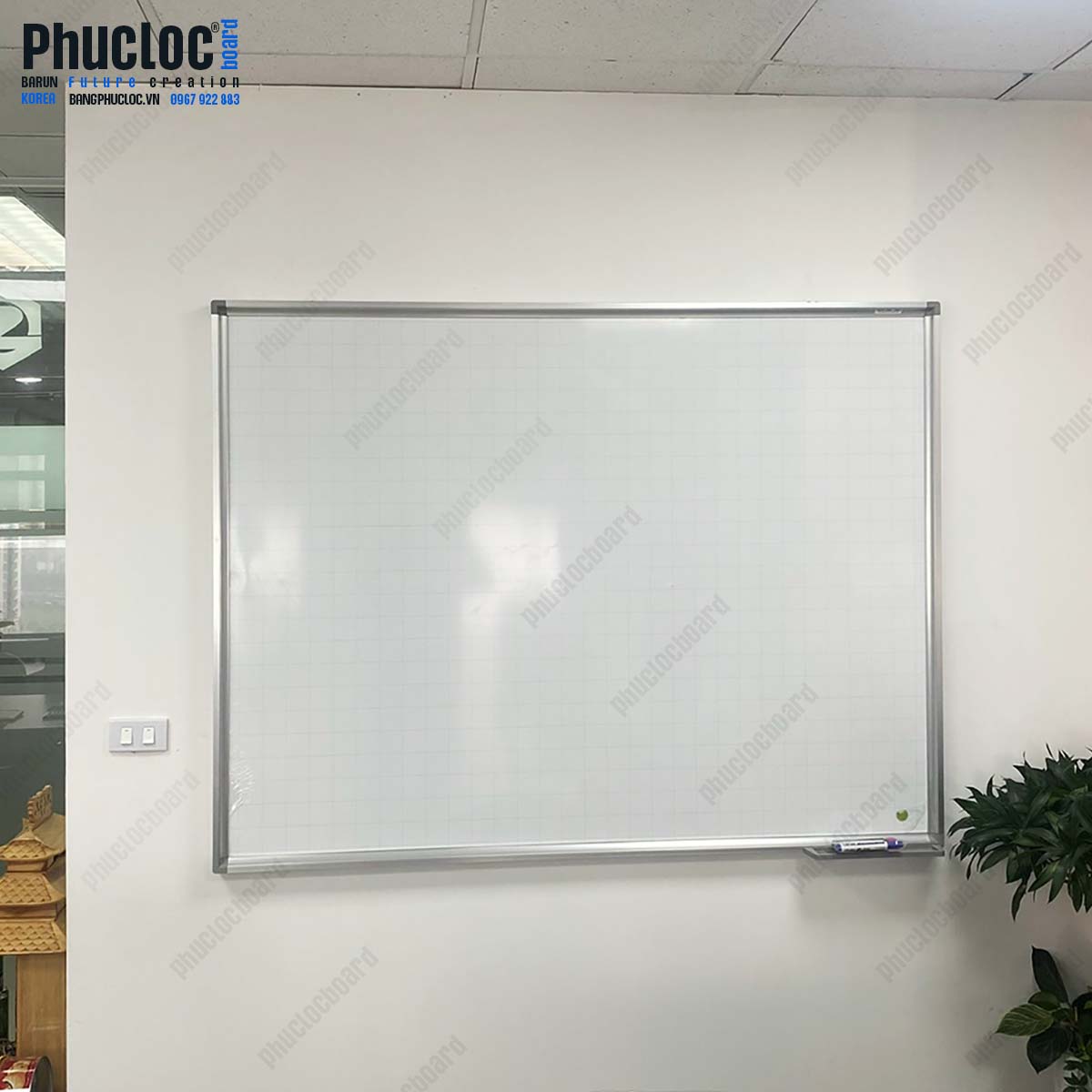 Bảng Trắng Viết Bút Lông Treo Tường: Giải Pháp Ghi Chú Hoàn Hảo Gallery 1