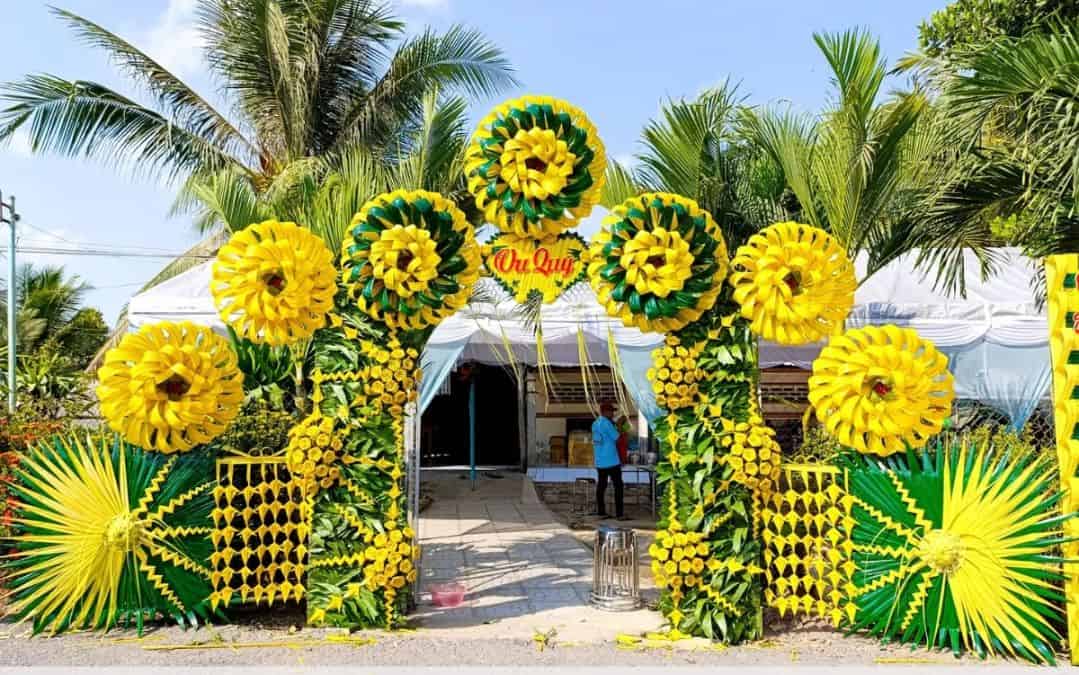 Cổng Lá Dừa Đơn Giản Gallery 2