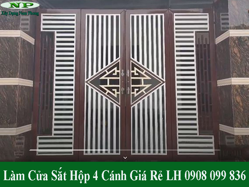 Cửa Sắt Hộp 4 Cánh - Giải Pháp Hoàn Hảo Cho Ngôi Nhà Bạn Gallery 2