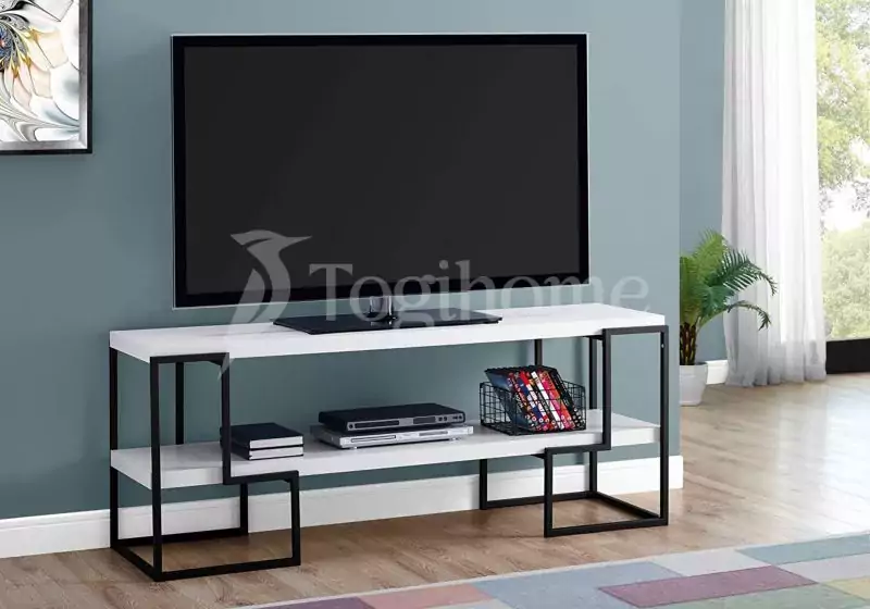 Mẫu kệ tivi bằng sắt đơn giản Gallery 1