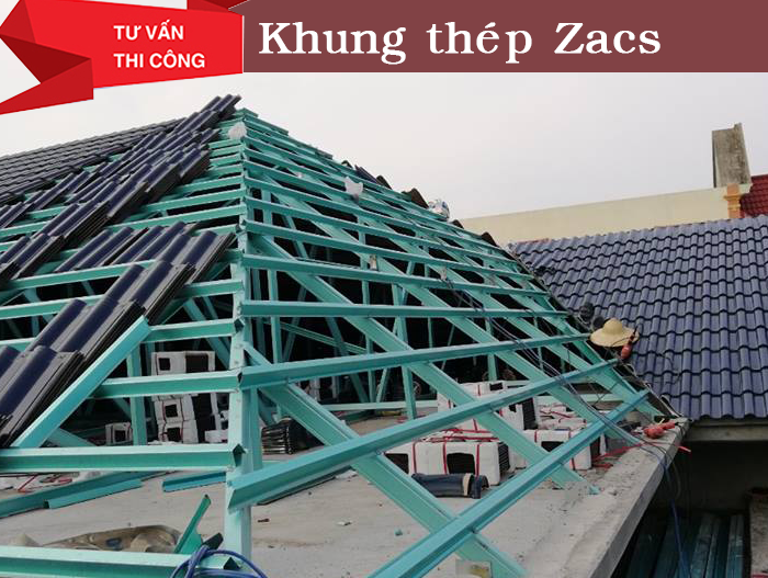 Thi Công Mái Ngói Khung Thép Chuyên Nghiệp, Uy Tín Gallery 2