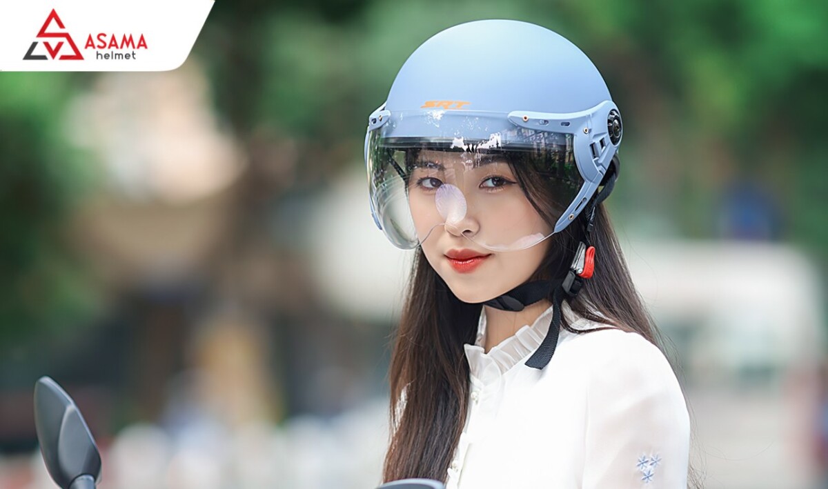 Nón Bảo Hiểm Nửa Đầu Có Kính: Sự Lựa Chọn Hoàn Hảo Cho Bạn Gallery 1