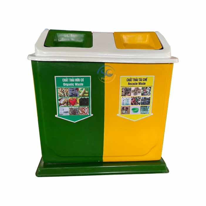 Thùng Rác Phân Loại 2 Ngăn: Giải Pháp Tiện Lợi Cho Việc Phân Loại Rác Thải Gallery 2
