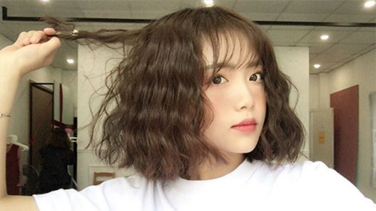 Tóc Xoăn Sóng Nước Ngắn Gallery 1