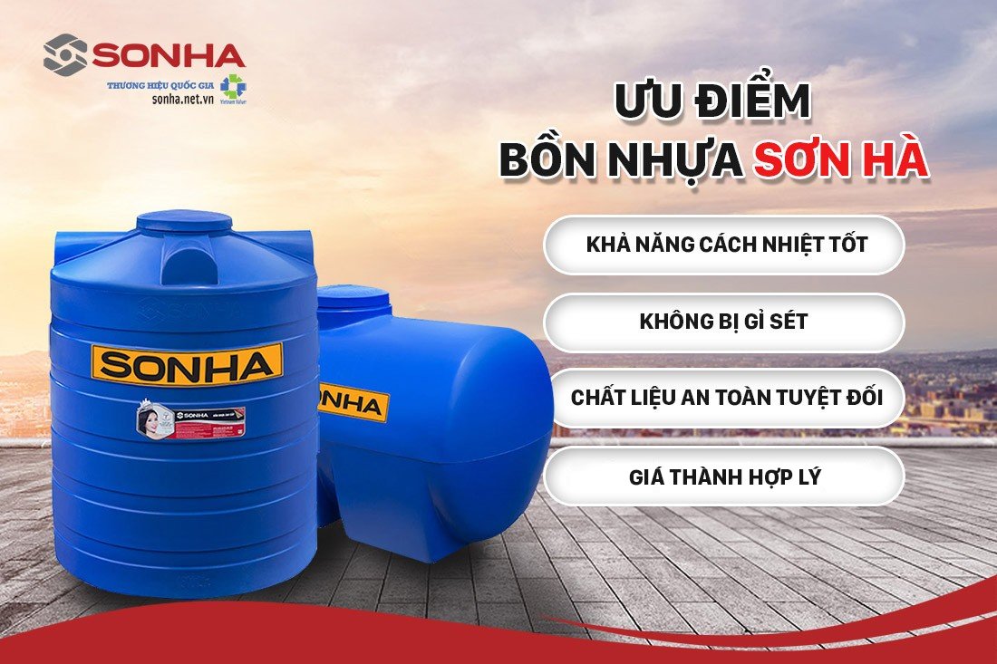 Bồn Nhựa Sơn Hà - Chất Lượng Cao, Giá Cả Hợp Lý Gallery 1