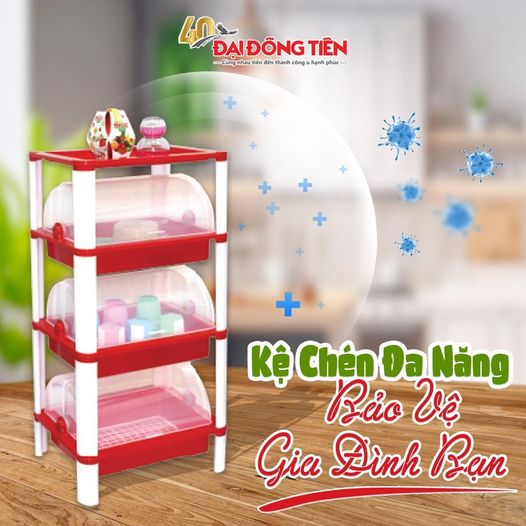 Kệ Chén Nhựa 5 Tầng: Giải Pháp Tối Ưu Cho Không Gian Bếp Nhỏ Gallery 1