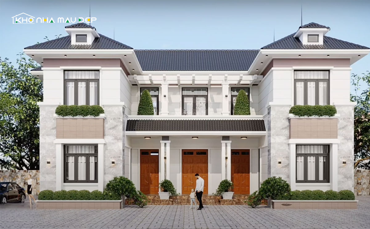 Mẫu Nhà Chữ U 2 Tầng Đẹp Gallery 1