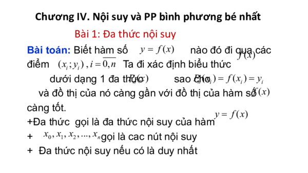 Đa thức nội suy Newton Gallery 2