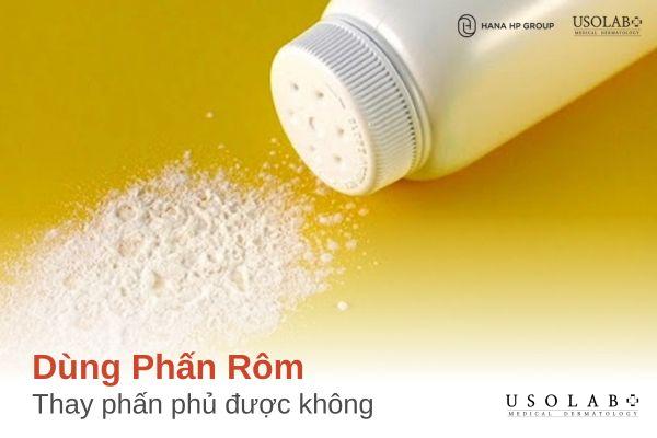 Dùng Phấn Rôm Thay Phấn Phủ Được Không? Gallery 1