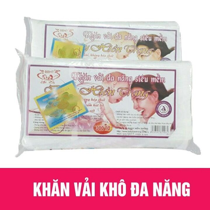 Khăn Khô Đa Năng Hiền Trang: Giải Pháp Làm Sạch Tiện Lợi và Hiệu Quả Gallery 1