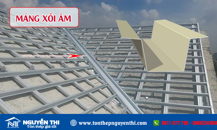 Máng Xối Âm Mái Tôn: Giải Pháp Hiện Đại Cho Ngôi Nhà Của Bạn Gallery 1