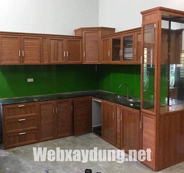 Mẫu Tủ Bát Nhôm Kính Đẹp, Hiện Đại và Tiện Nghi Gallery 1