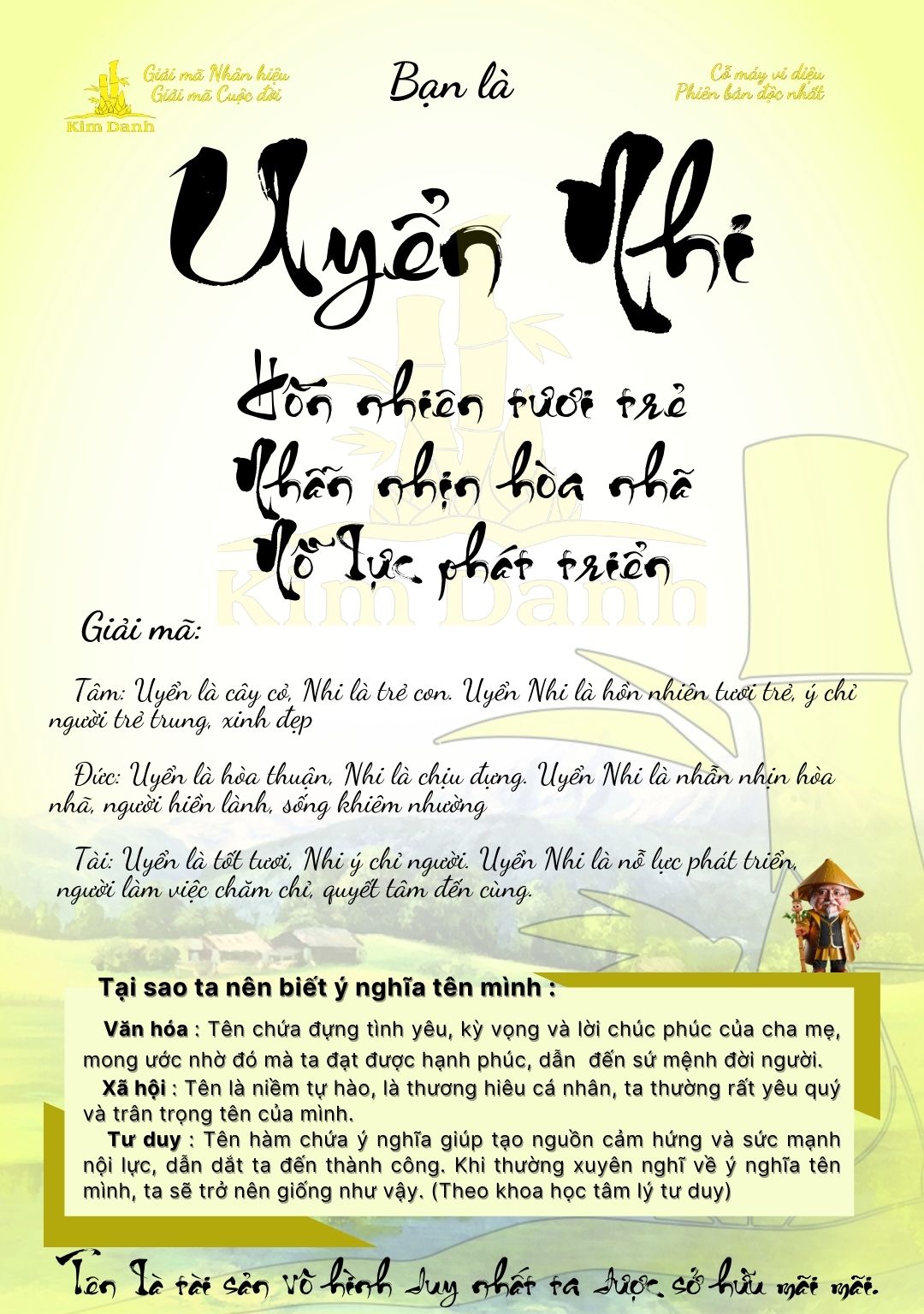 Uyển Nhi Nghĩa Là Gì?