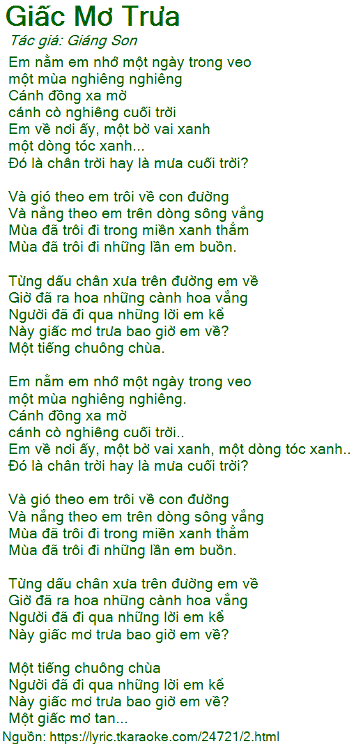 Và Nắng Theo Em Bên Dòng Sông Vắng