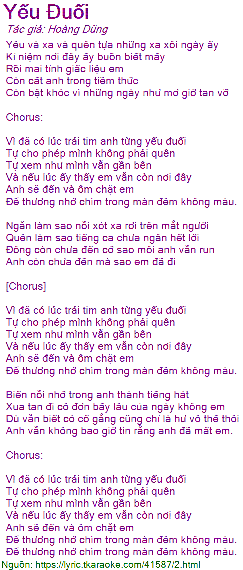 Và Nếu Lúc Ấy Thấy Em Vẫn Còn Nơi Đây