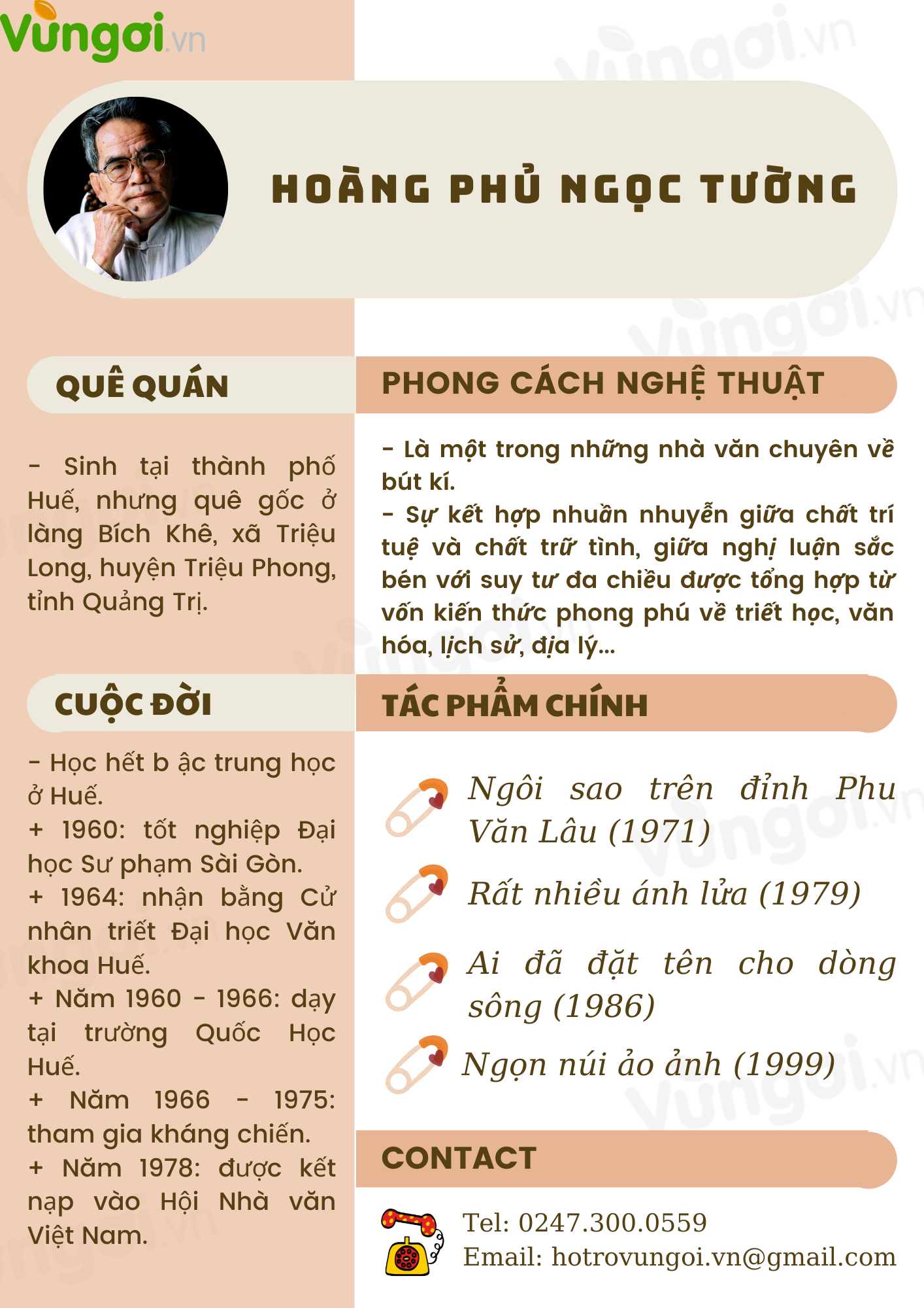 Hoàng Phủ Ngọc Tường: Vài nét về nhà văn, nhà báo tài hoa