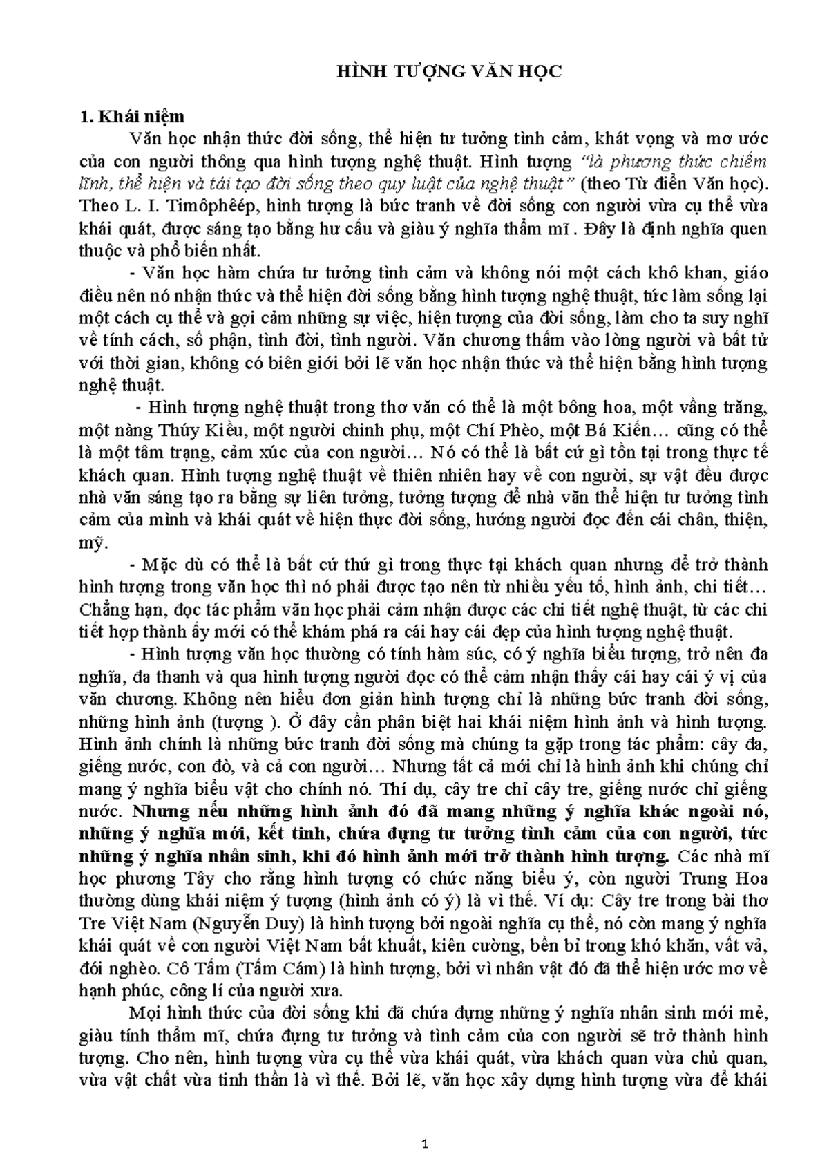 Hình tượng nghệ thuật trong văn học là gì? Gallery 2