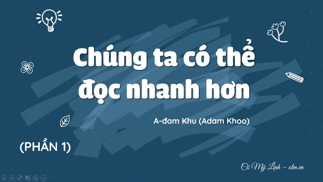 Chúng ta có thể đọc nhanh hơn