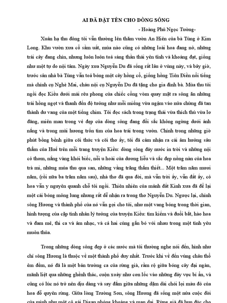Ai đã đặt tên cho dòng sông? Gallery 2
