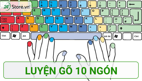 Văn bản luyện gõ 10 ngón tiếng Việt hiệu quả