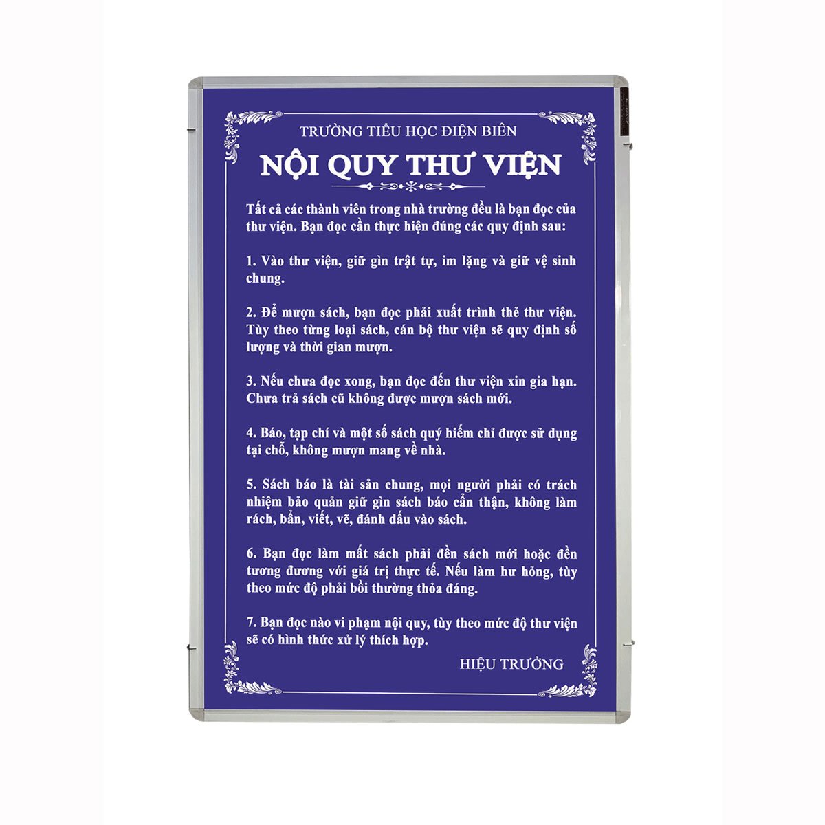 Nội quy thư viện