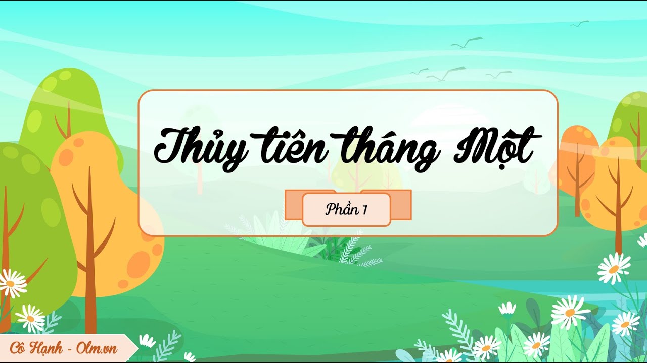 Thủy Tiên Tháng 1