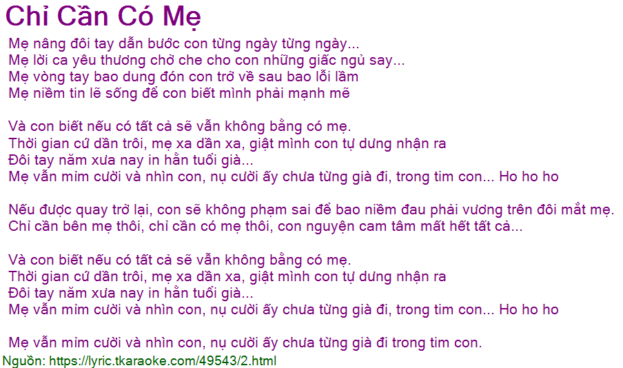 Vẫn Cần Có Mẹ Gallery 2
