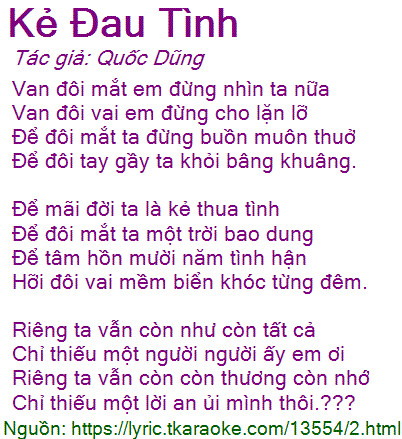 Vạn đôi mắt em đừng nhìn ta nữa