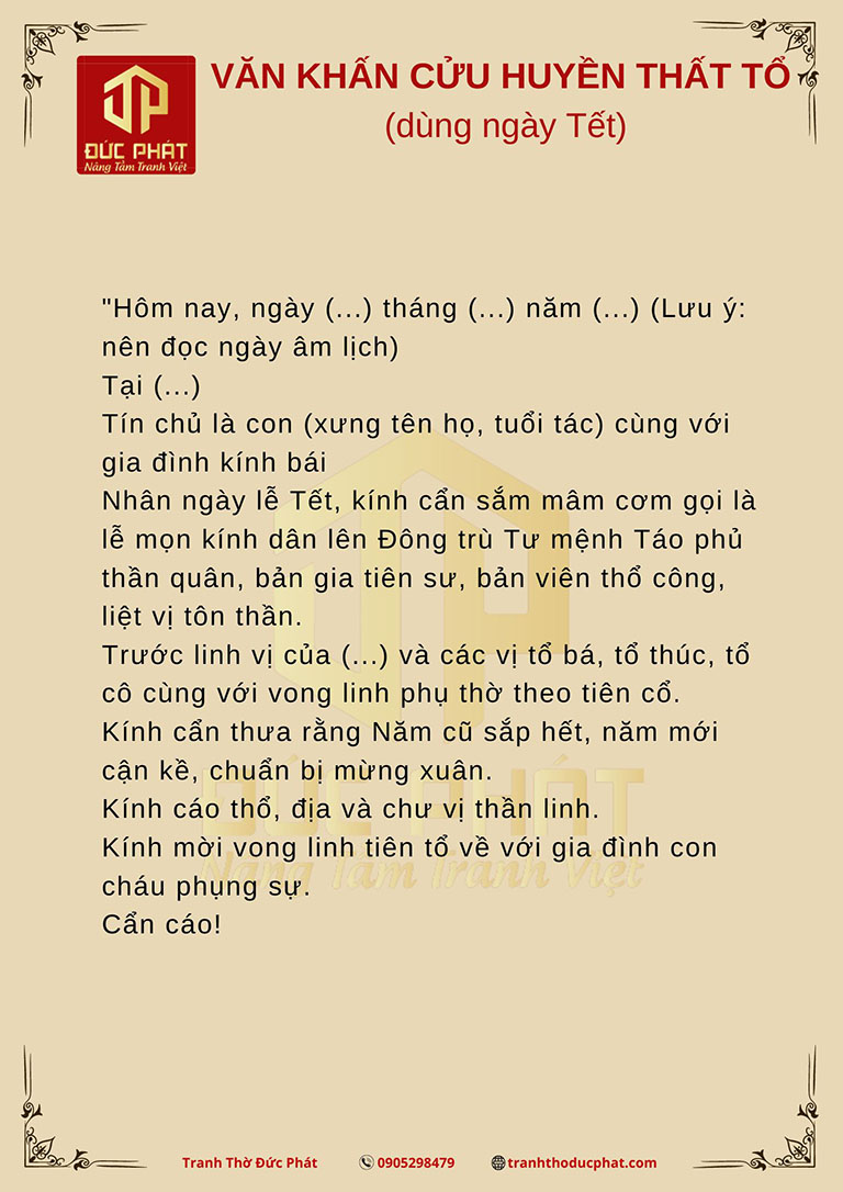 Văn Khấn Cúng Bà Cậu Chuẩn Nhất Gallery 1